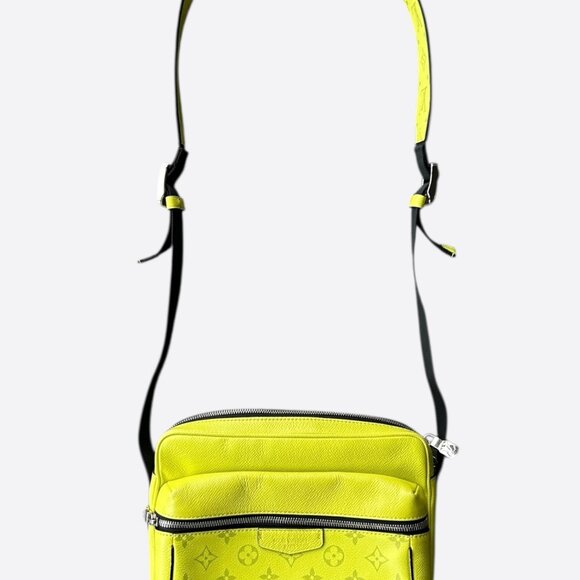 Louis Vuitton Yellow Taigarama Monogram Outdoor Messenger Bag - Picture 1 of 4